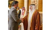 سلام يلتقي ولي عهد البحرين