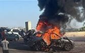 مسيّرة معادية استهدفت سيارة في منطقة الفيلات صيدا