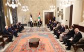 لقاء موسّع بين الرئيس عون والرئيس الفلسطيني محمود عباس