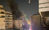 بالفيديو ـ الجيش الإسرائيلي ينشر مشاهد الغارات على الضاحية الجنوبية