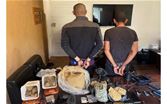 توقيف شبكة مخدرات وضبط كبتاغون وسلاح حربي
