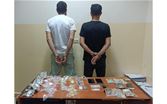 بالجرم المشهود .. أثناء قيامهما بترويج المواد المخدّرة