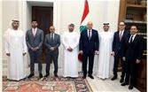 شركة اماراتية تنقل للرئيس عون رغبتها المساهمة بتنفيذ مشاريع حيوية في لبنان