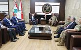 قائد الجيش استقبل باسيل