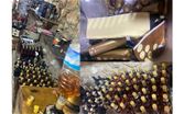 ضبط معمل لتعبئة الكحول المغشوش في كسروان