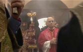 وصول قداسة البابا لاوون الرابع عشر إلى الكاتدرائية الأرمنية الرسولية في اسطنبول