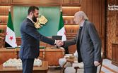 الشرع التقى جنبلاط في قصر الشعب في دمشق