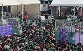  بدء دخول الجماهير إلى ملعب أزيتكا بالمكسيك لحضور افتتاح كأس العالم بين المكسيك و جنوب_إفريقيا 🏆 