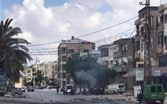استهداف مسيرة معادية لسيارة شيروكي على طريق النبطية الفوقا.